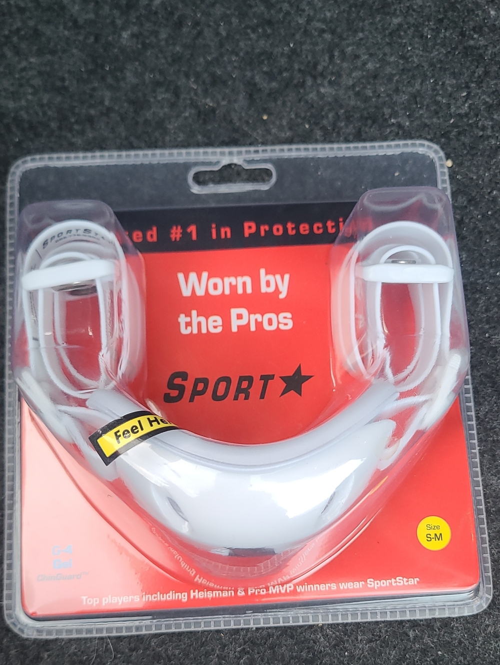 SportStar White Mouthguard - Worn by the Pros